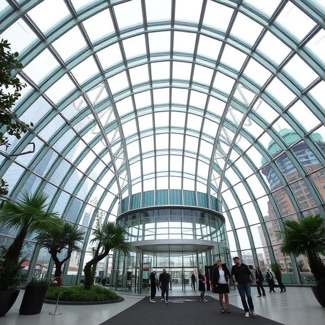 Entering Sky Garden
