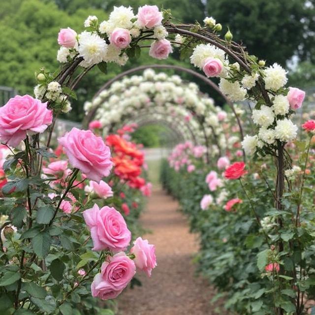 Choosing Roses for Arches