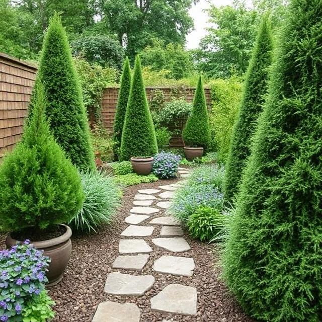 Garden Design Tip 5: Use Predominantly Evergreen Plants in Small Gardens