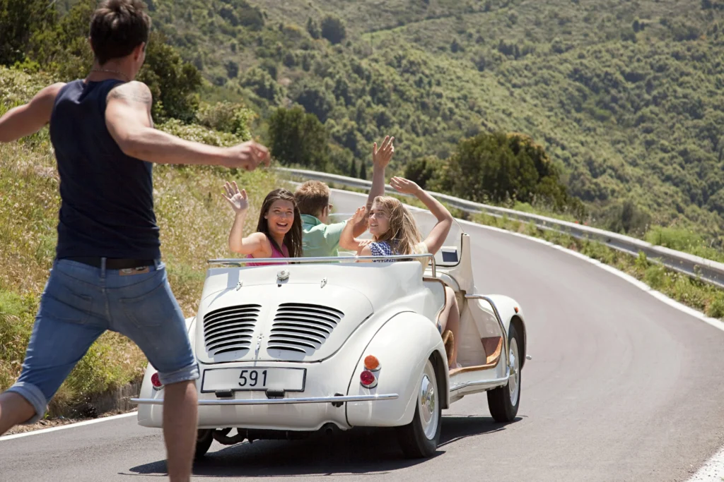 Cars Don't Stop for Tourists