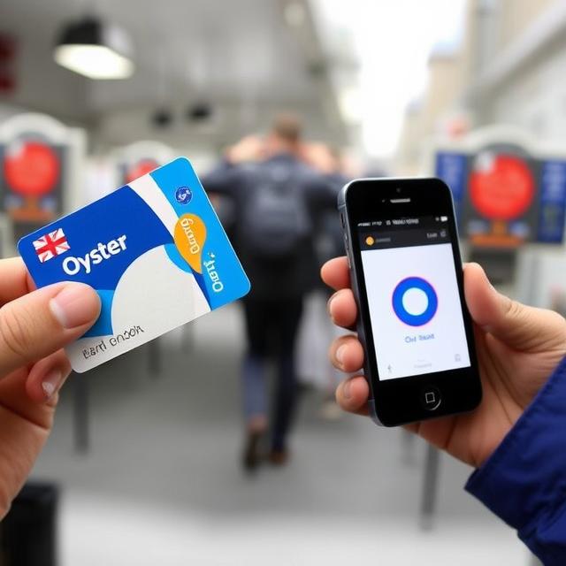 Oyster Cards vs. Contactless
